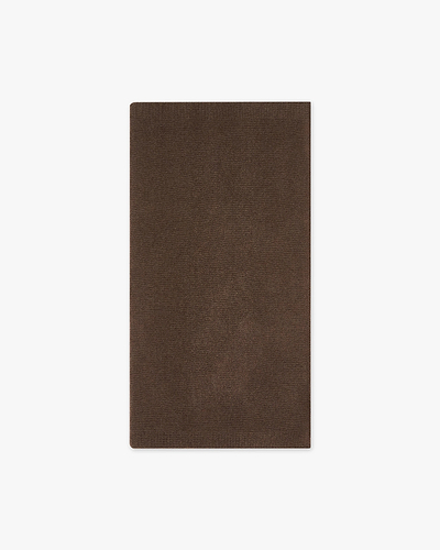 Men's Essential Maxi Scarf - Brown Cashmere