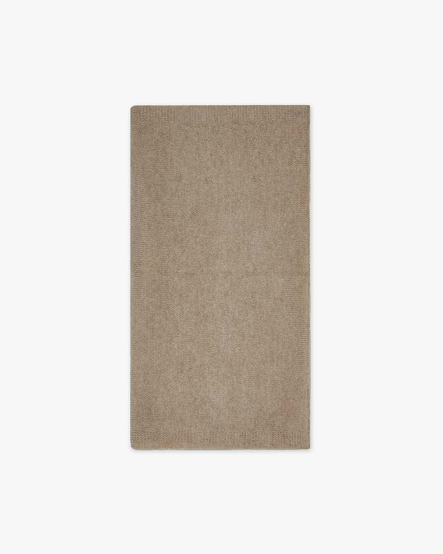 Men's Essential Maxi Scarf - Taupe - Archive