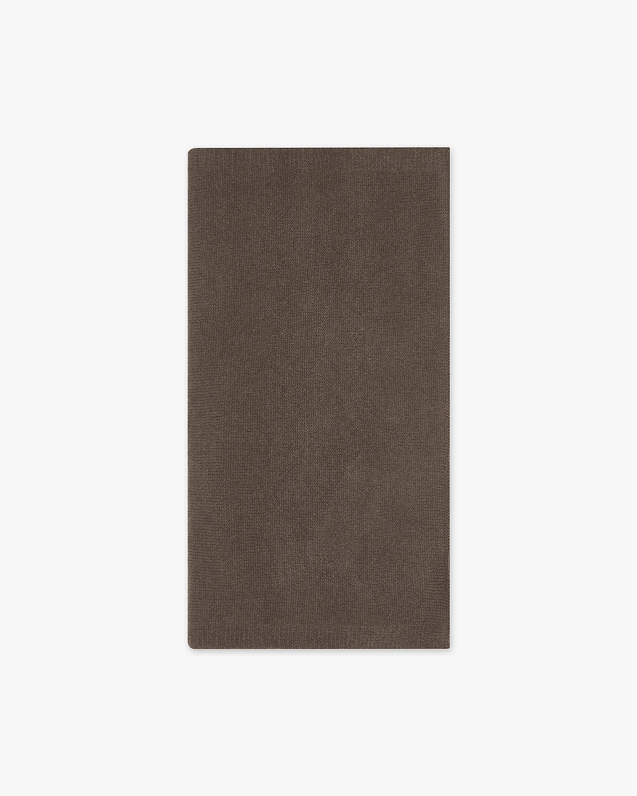 Men's Essential Maxi Scarf - Brown - Archive