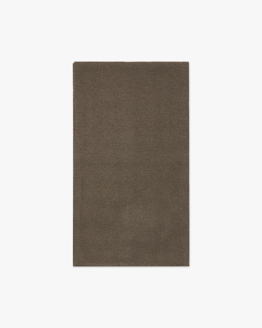 Men's Essential Scarf - Brown - Archive