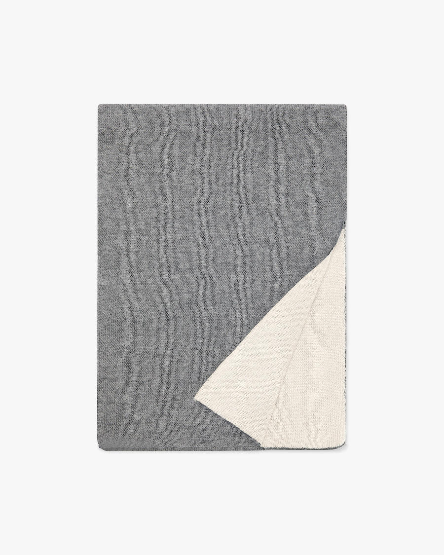 Maxi Écharpe Two-Tone - Gris Moyen - Archive