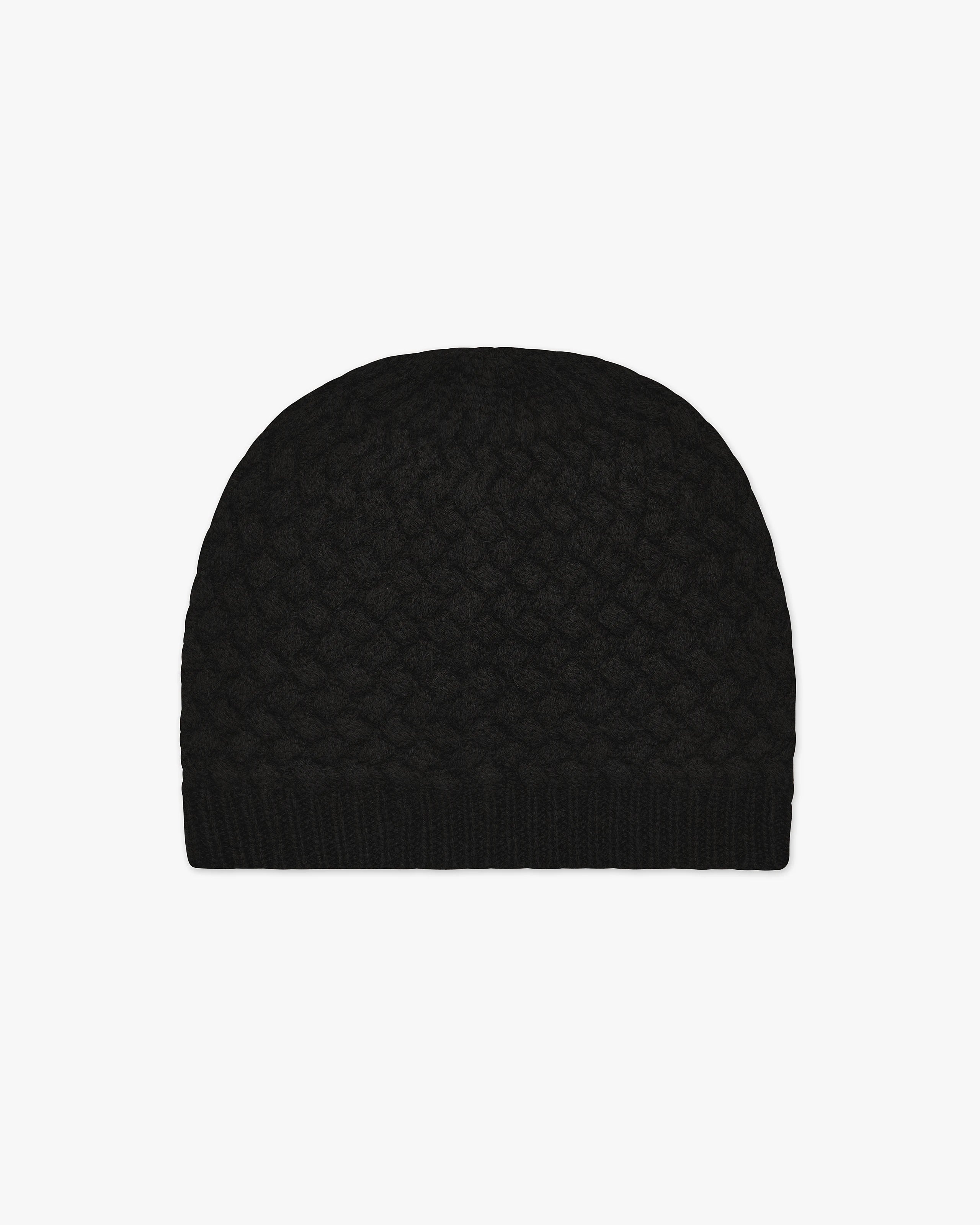 Bonnet Tressé - Noir - Archive