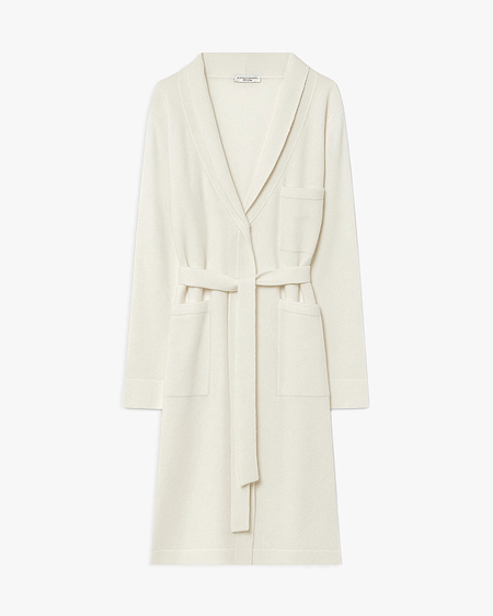 Oberon Lounge Robe - White - Archive