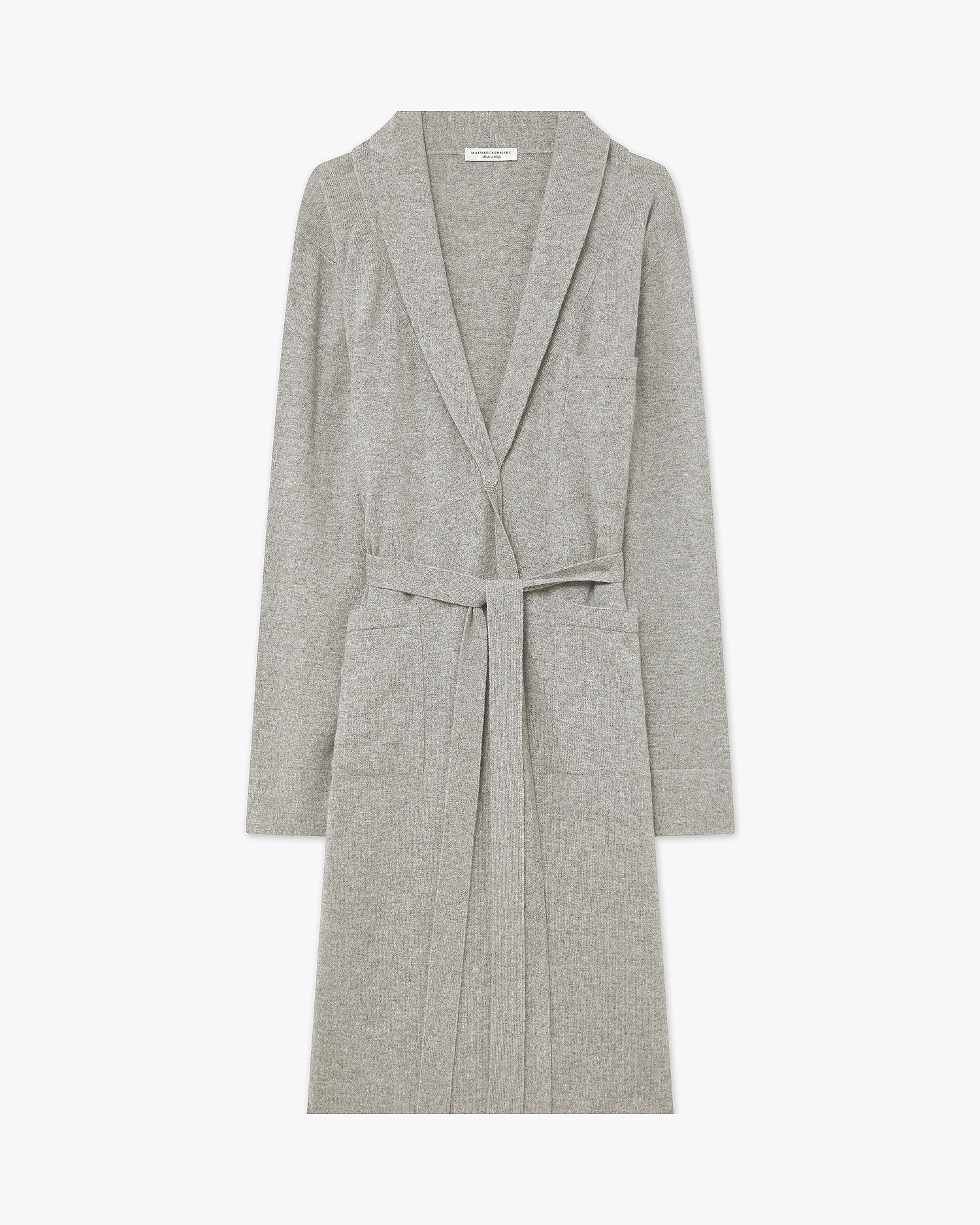 Oberon Lounge Robe - Light Grey - Archive
