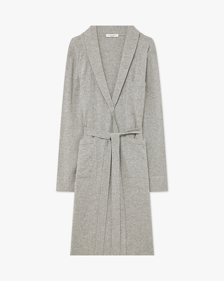 Oberon Lounge Robe - Light Grey - Archive