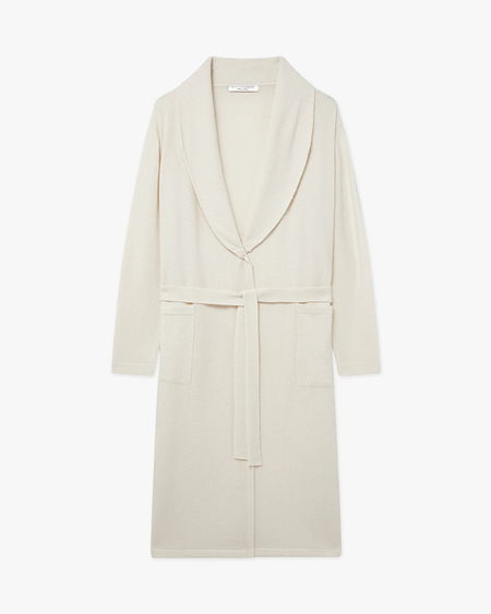 Lorien Lounge Robe - Off White - Archive