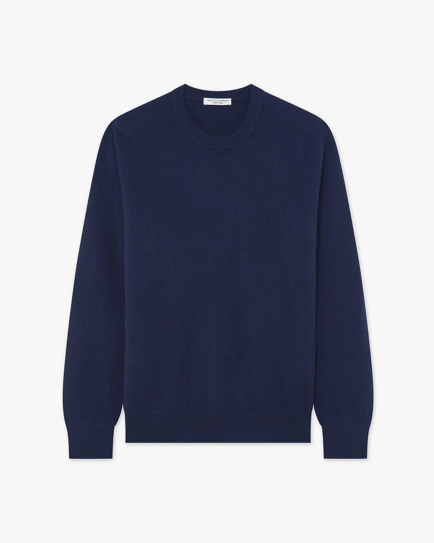 Men's Classic Crew Neck Sweater - Blue - Archive