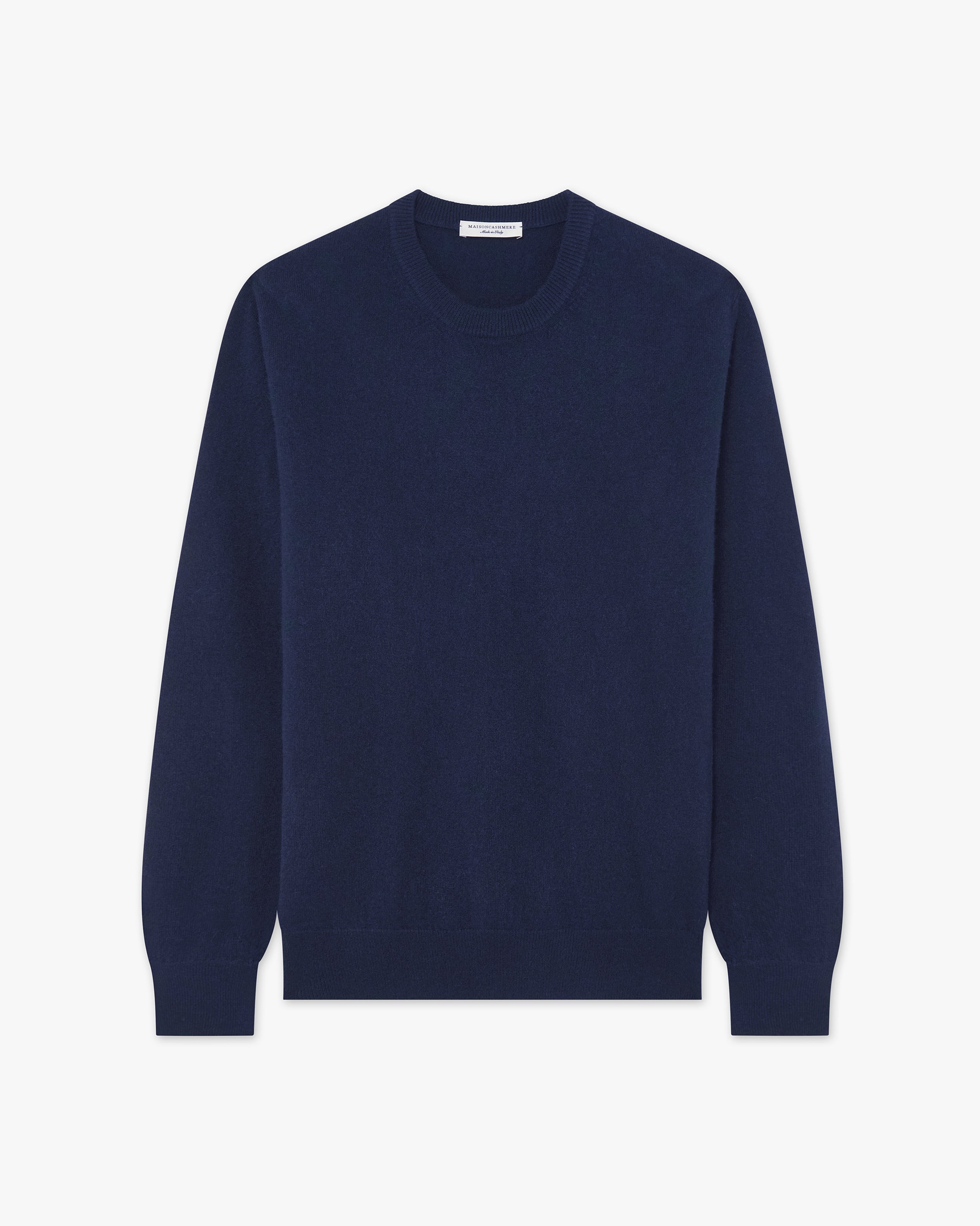 Men's Classic Crew Neck Sweater - Blue - Archive