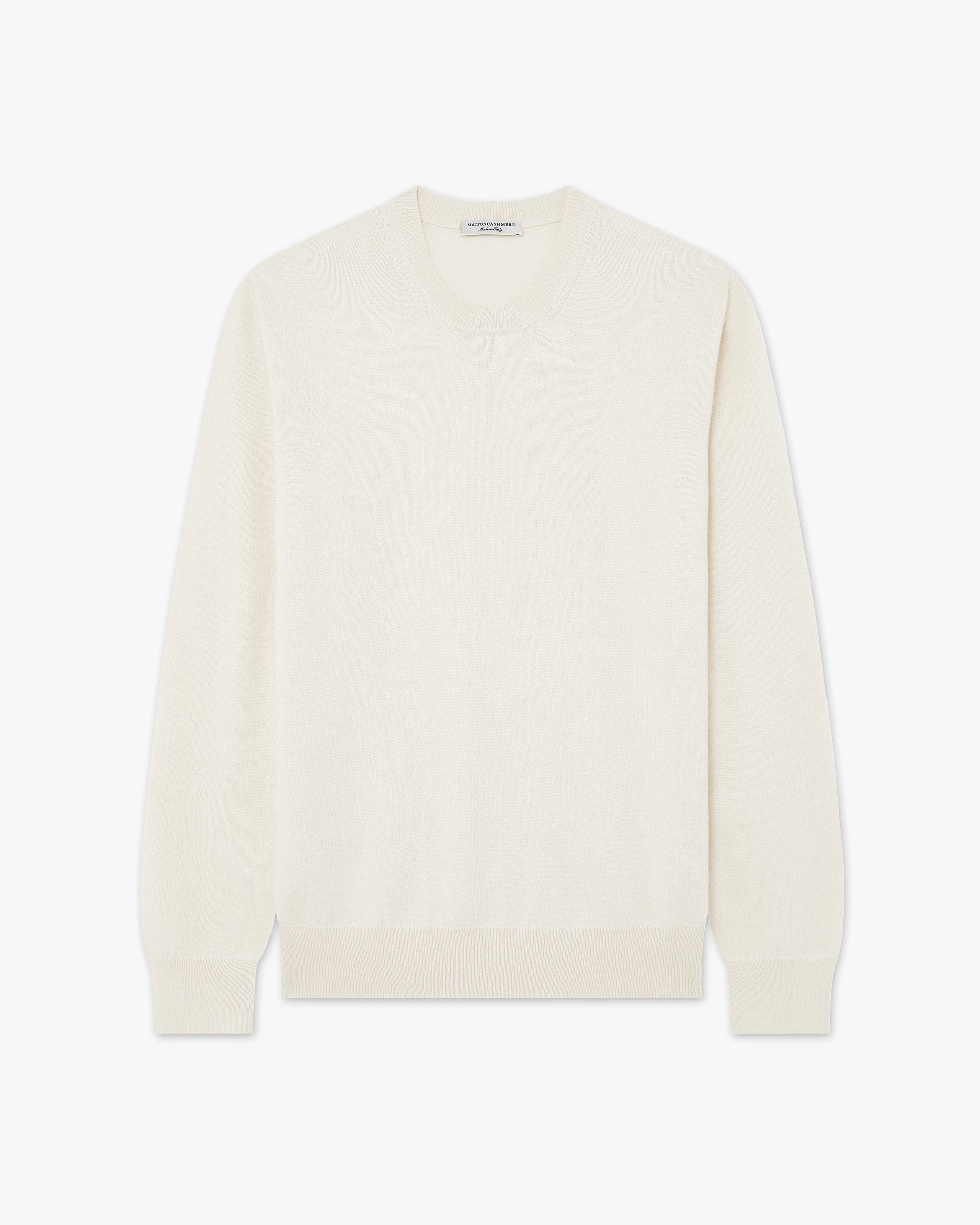 Pull Col Rond Classic Homme - Écru - Archive