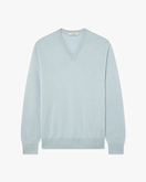 Classic V-Ausschnittpullover Herren - Blau - Archiv