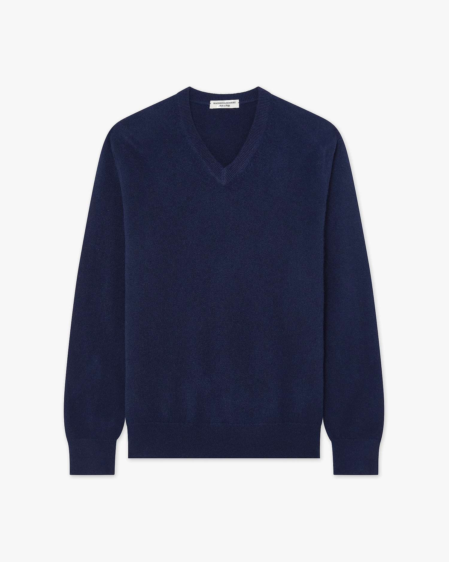 Pull Col V Classic Homme - Bleu - Archive