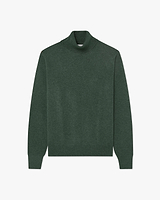 Pull Col Roulé Classic Homme- Vert Mousse · Archive