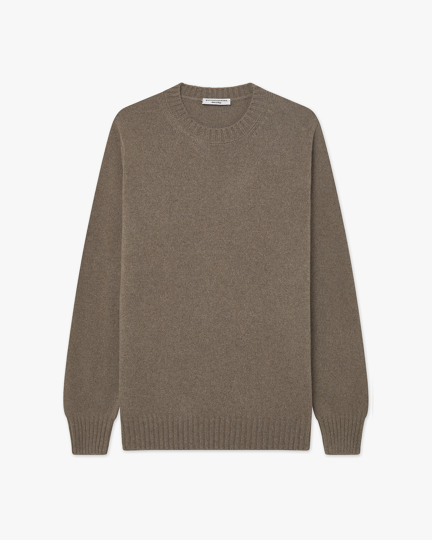 Men's Faloria Crew Neck Sweater - Brown - Archive