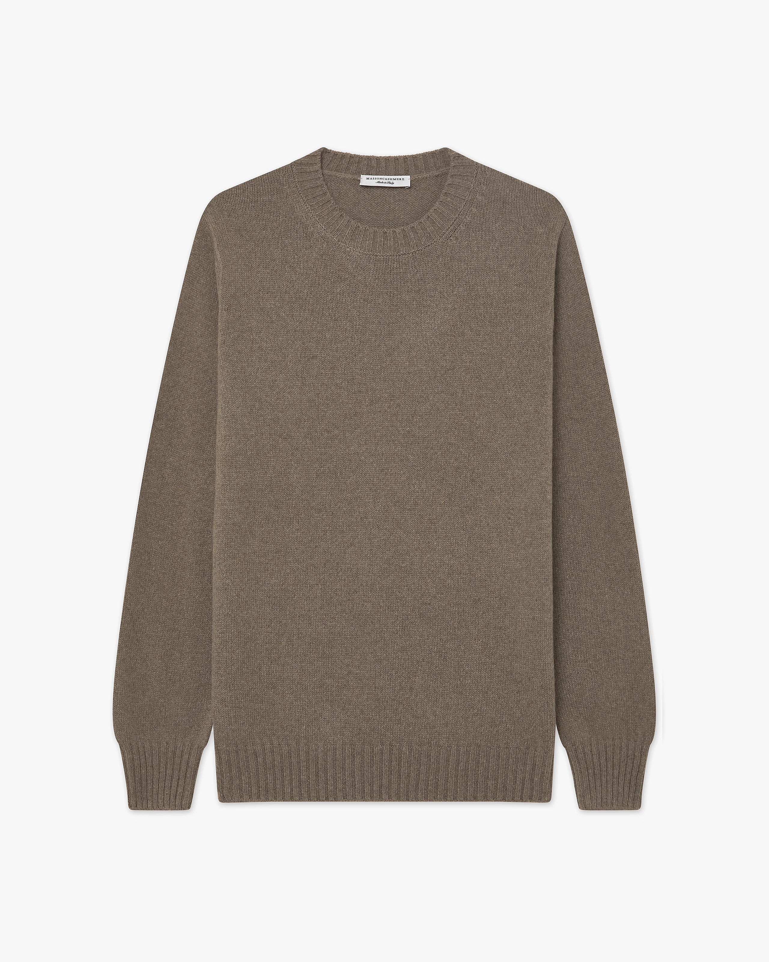 Men's Faloria Crew Neck Sweater - Brown - Archive