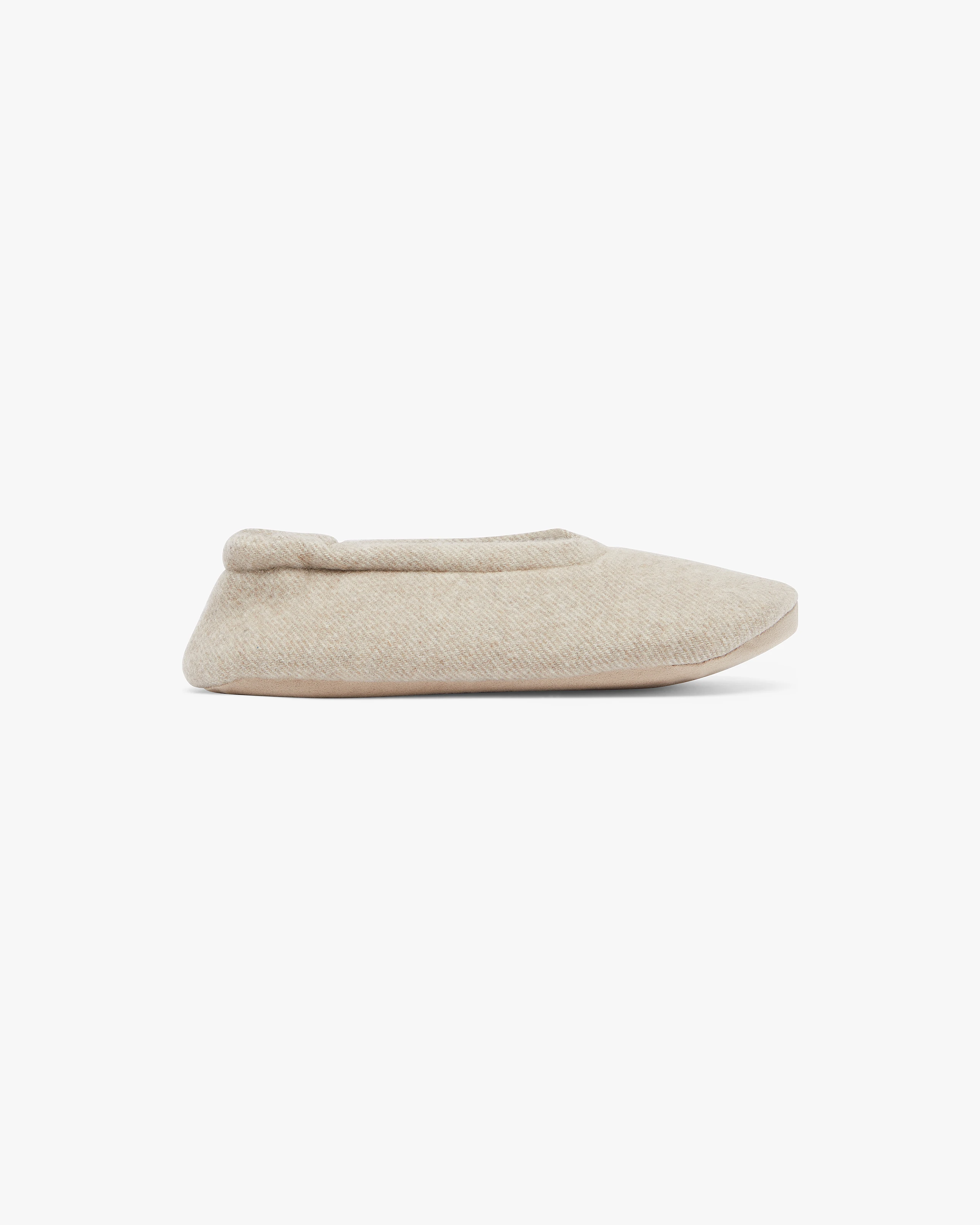 Jumeirah Ballet Slippers - Beige Cashmere