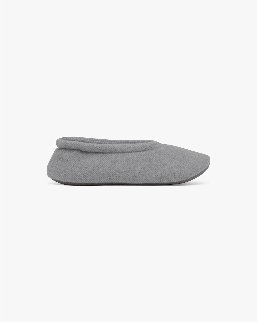 Jumeirah Ballet Slippers - Grey Cashmere