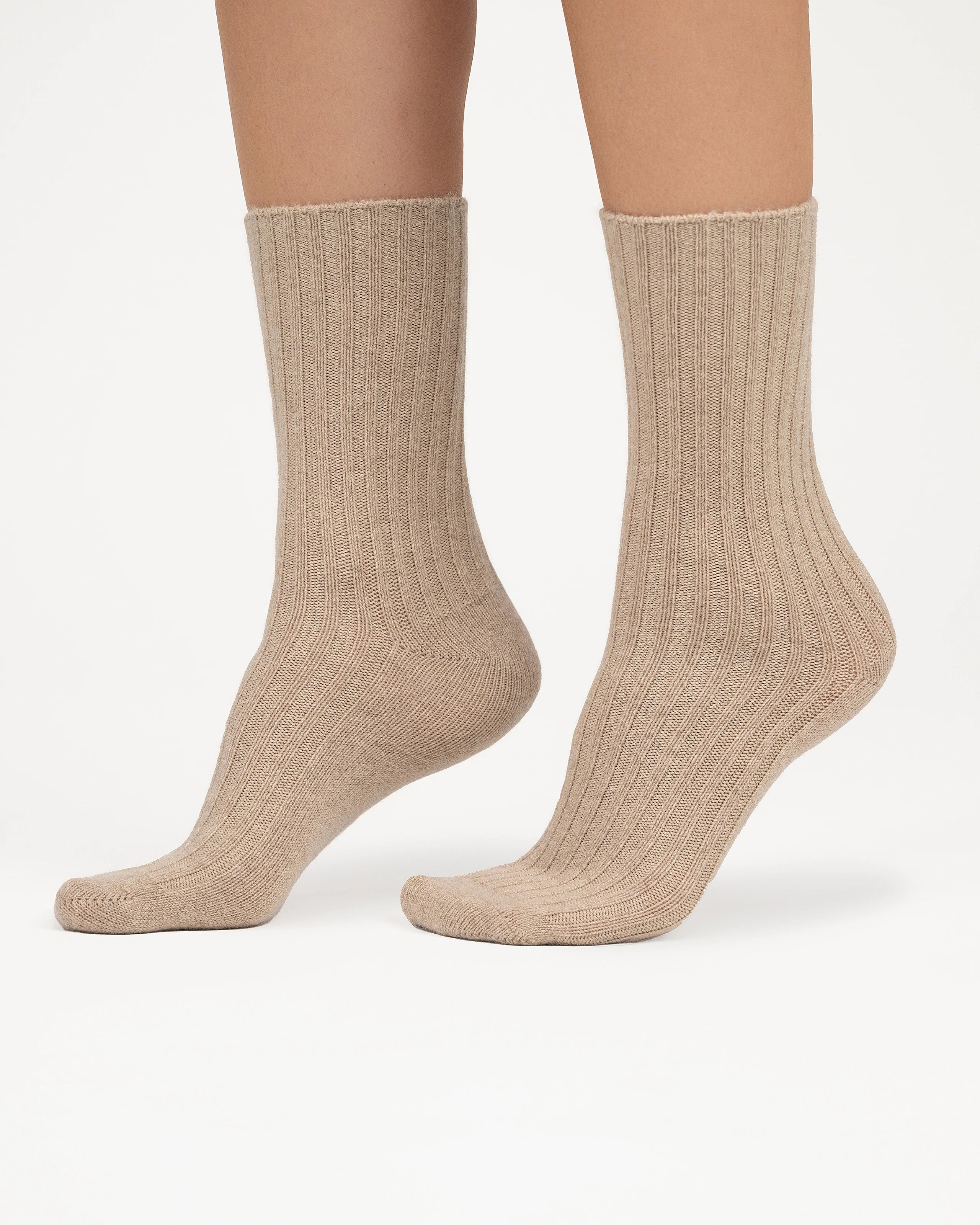 Damen Essential Socken - Beige