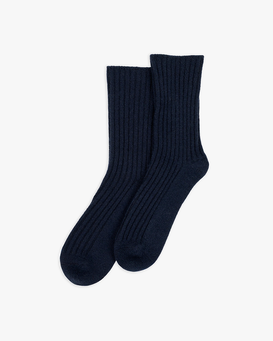 Women's Essential Socks - Night Blue