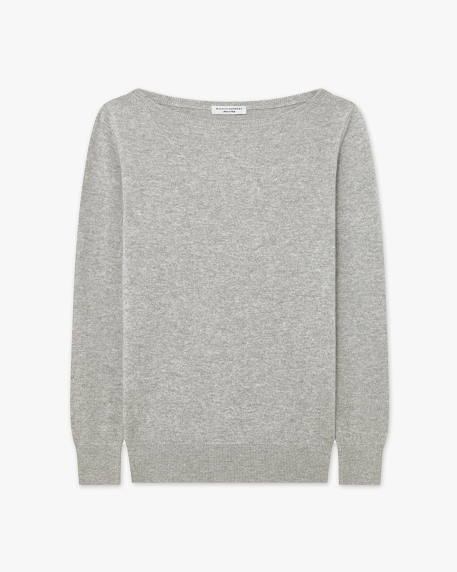Essential U-Boot-Pullover - Hellgrau - Archiv