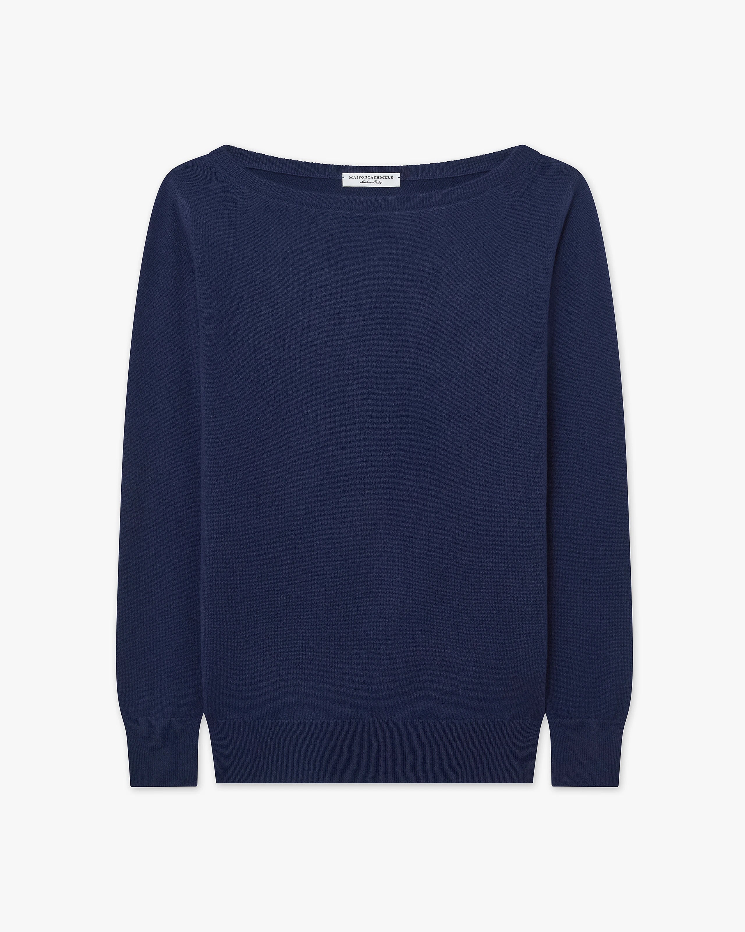 Maglia Scollo Barca Essential - Blu - Archivio