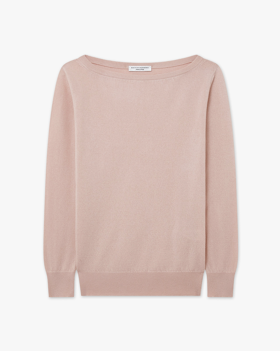 Pull Col Bateau Essential - Terre - Archive