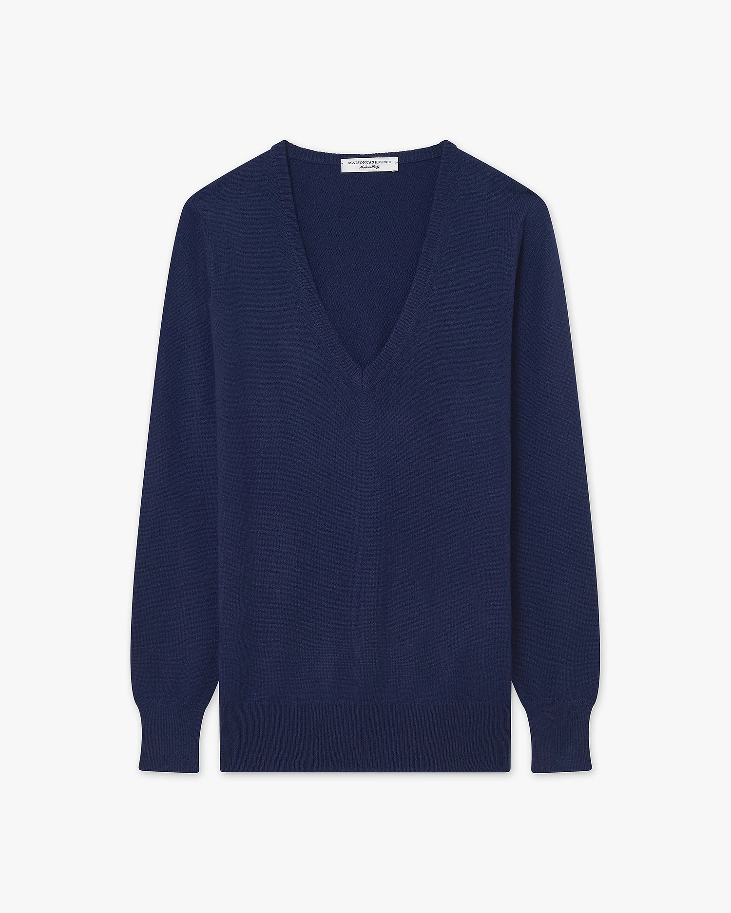 Women's Essential V-Neck Sweater - Blue - Archive