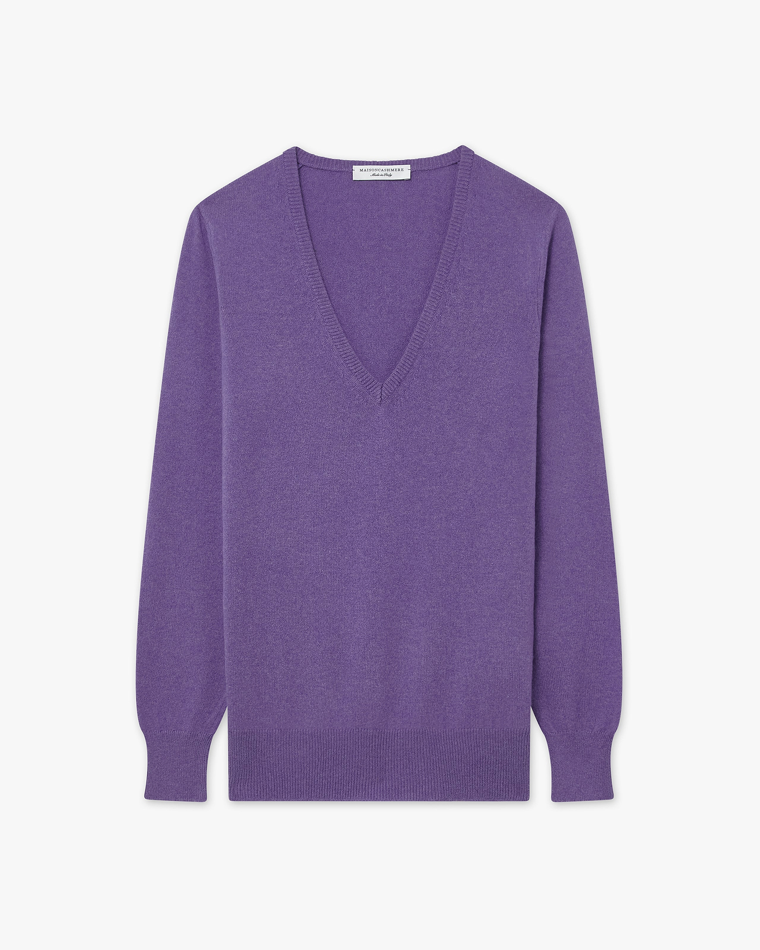 Women's Essential V-Neck Sweater - Lavender - Archive