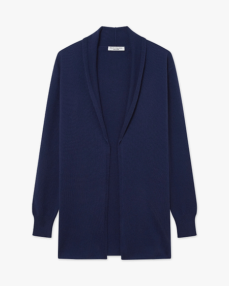Cardigan Ouvert Essential - Blau - Archiv