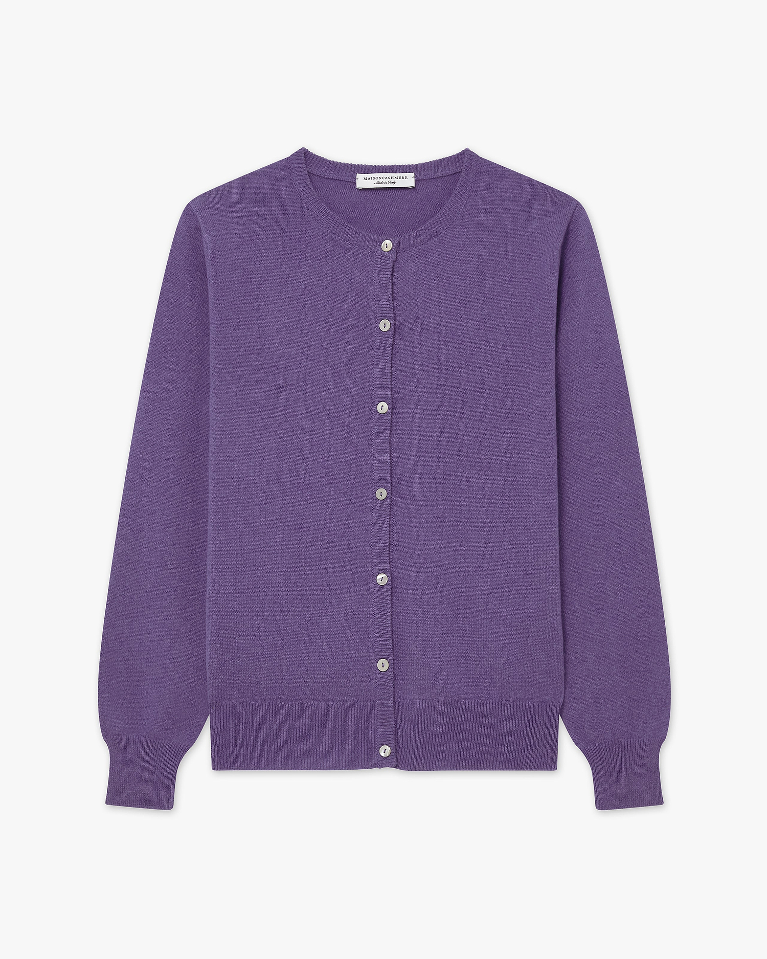 Cardigan Girocollo Essential - Lavanda - Archivio