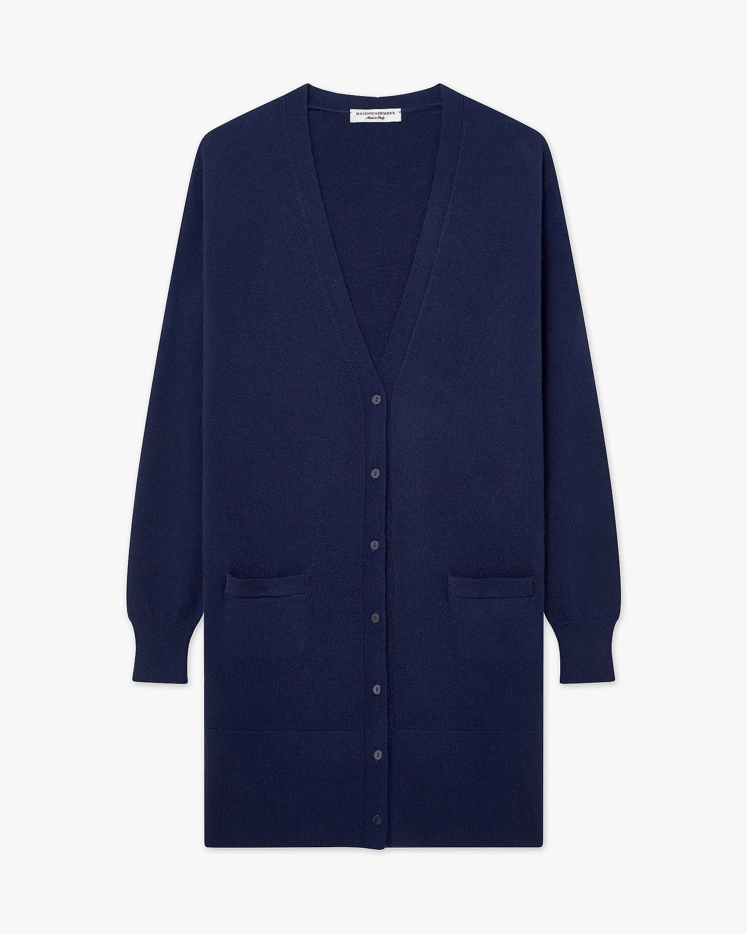 Essential Long Cardigan - Blue - Archive