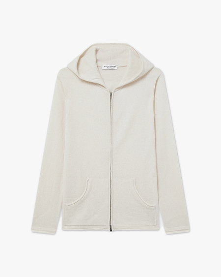 Women's Salò Zip Hoodie - Off White - Archive