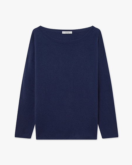 Lightness U-Boot-Pullover - Blau - Archiv