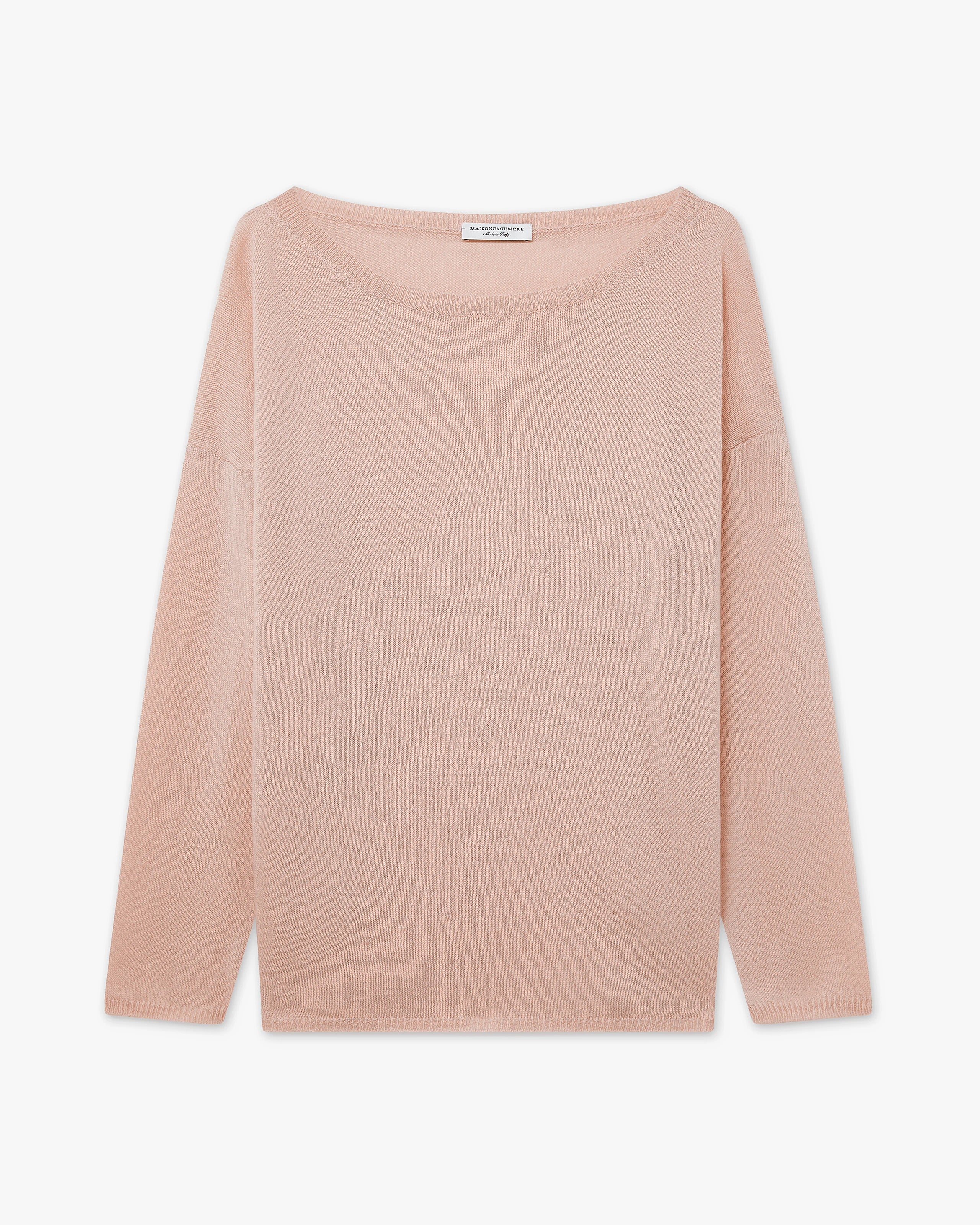 Lightness Boat Neck Sweater - Blush - Archive