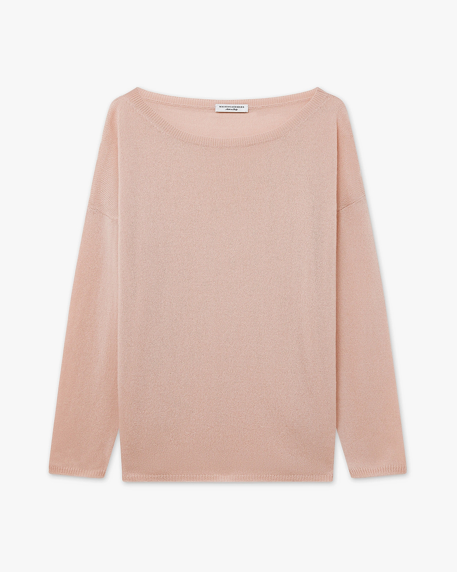 Lightness U-Boot-Pullover - Pfirsich - Archiv
