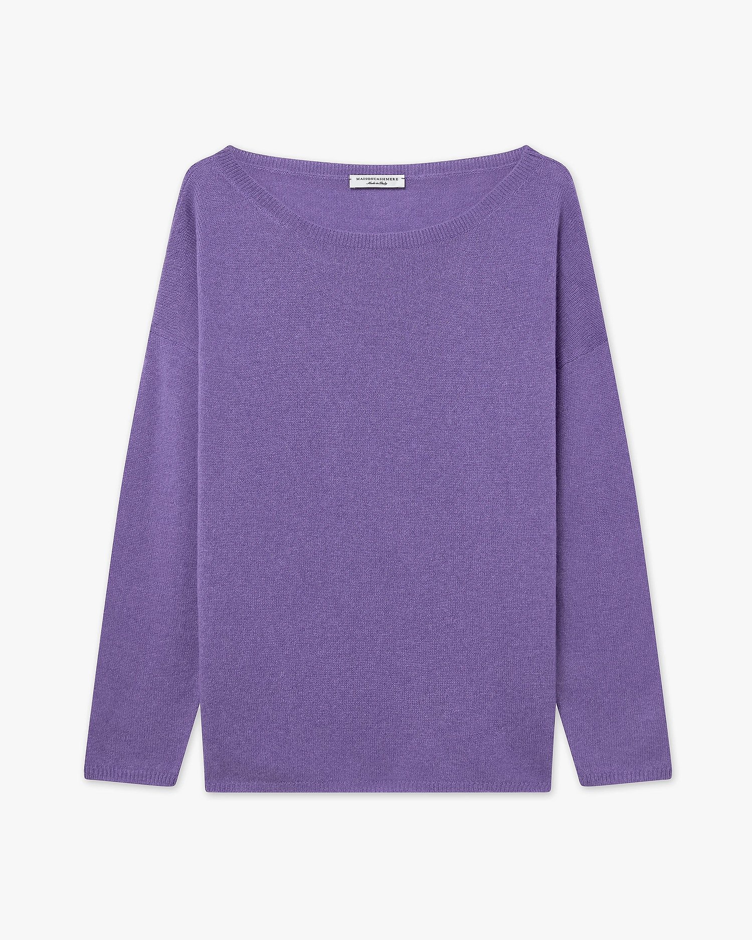 Lightness Boat Neck Sweater - Lavender - Archive