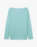 Lightness U-Boot-Pullover - Cyan - Archiv