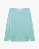Lightness U-Boot-Pullover - Cyan - Archiv