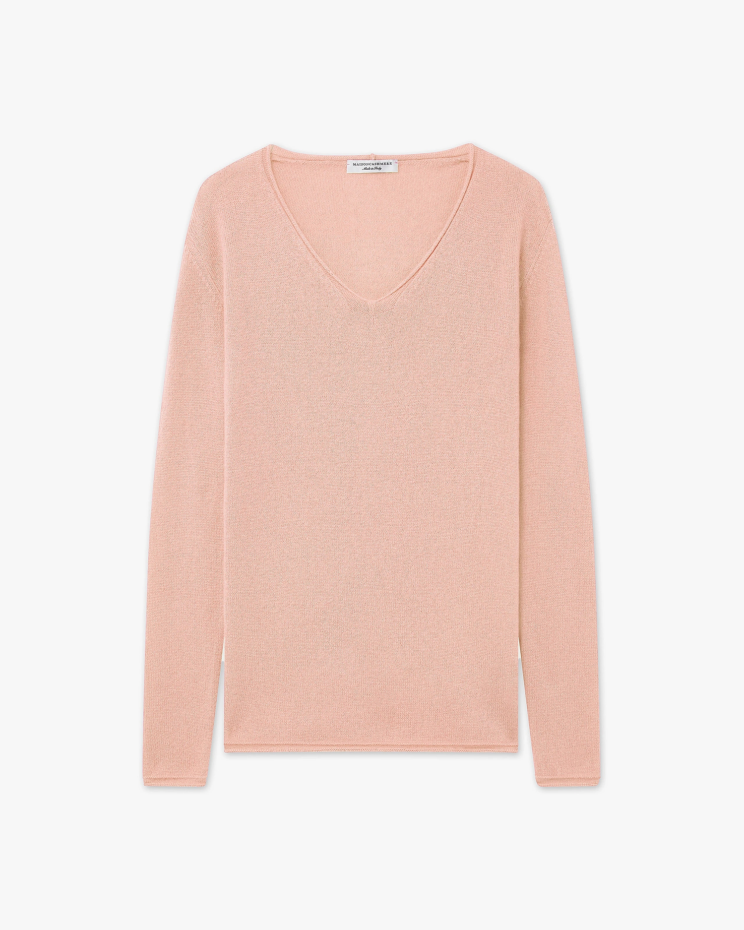 Lightness V-Neck Sweater - Blush - Archive