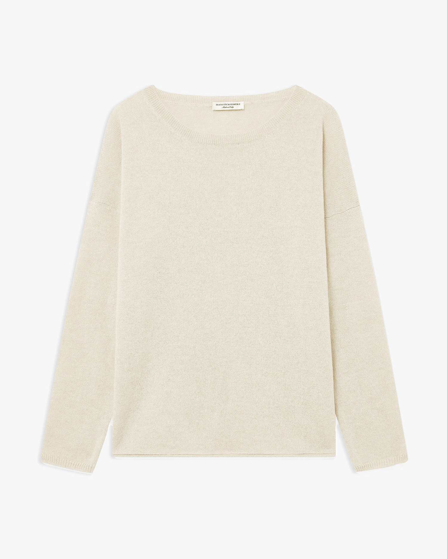 Lightness Crew Neck Sweater - White - Archive