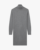 Florenz Turtleneck Dress - Medium Grey - Archive