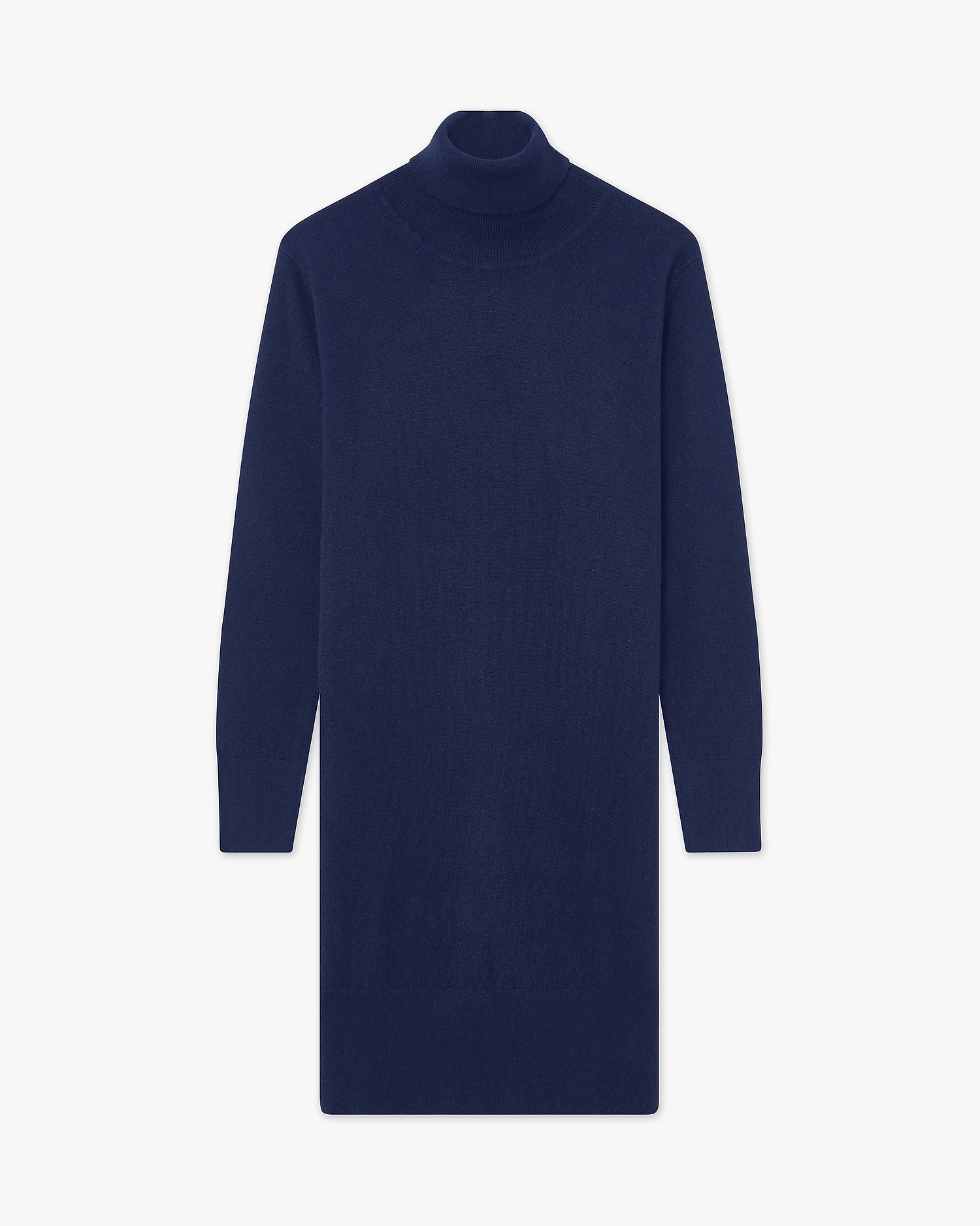 Florenz Turtleneck Dress - Blue - Archive