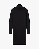 Florenz Turtleneck Dress - Black - Archive