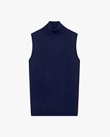 Essential Turtleneck Top - Blue - Archive