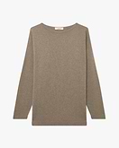 Maglia Scollo Barca Mollis - Tortora - Archivio