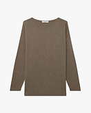 Maglia Scollo Barca Mollis - Marrone - Archivio