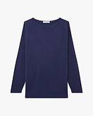 Maglia Scollo Barca Mollis - Blu - Archivio