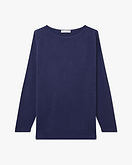 Maglia Scollo Barca Mollis - Blu - Archivio