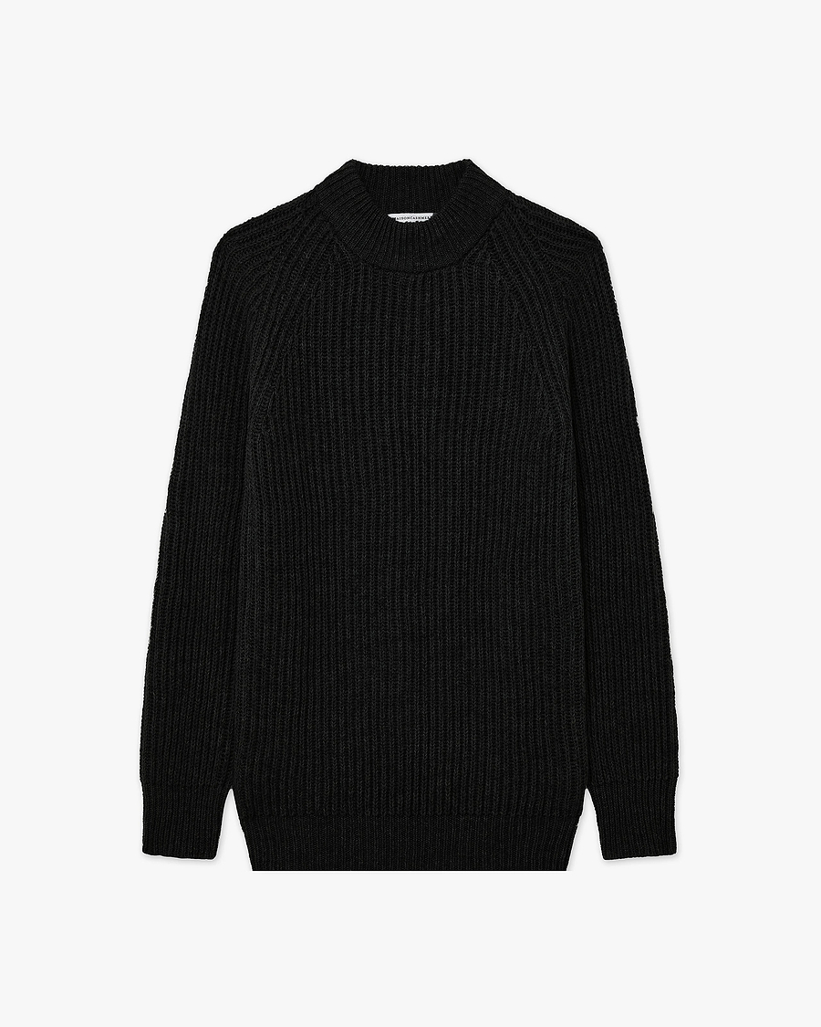 Women's Celerina Crew Neck Sweater - Black - Archive