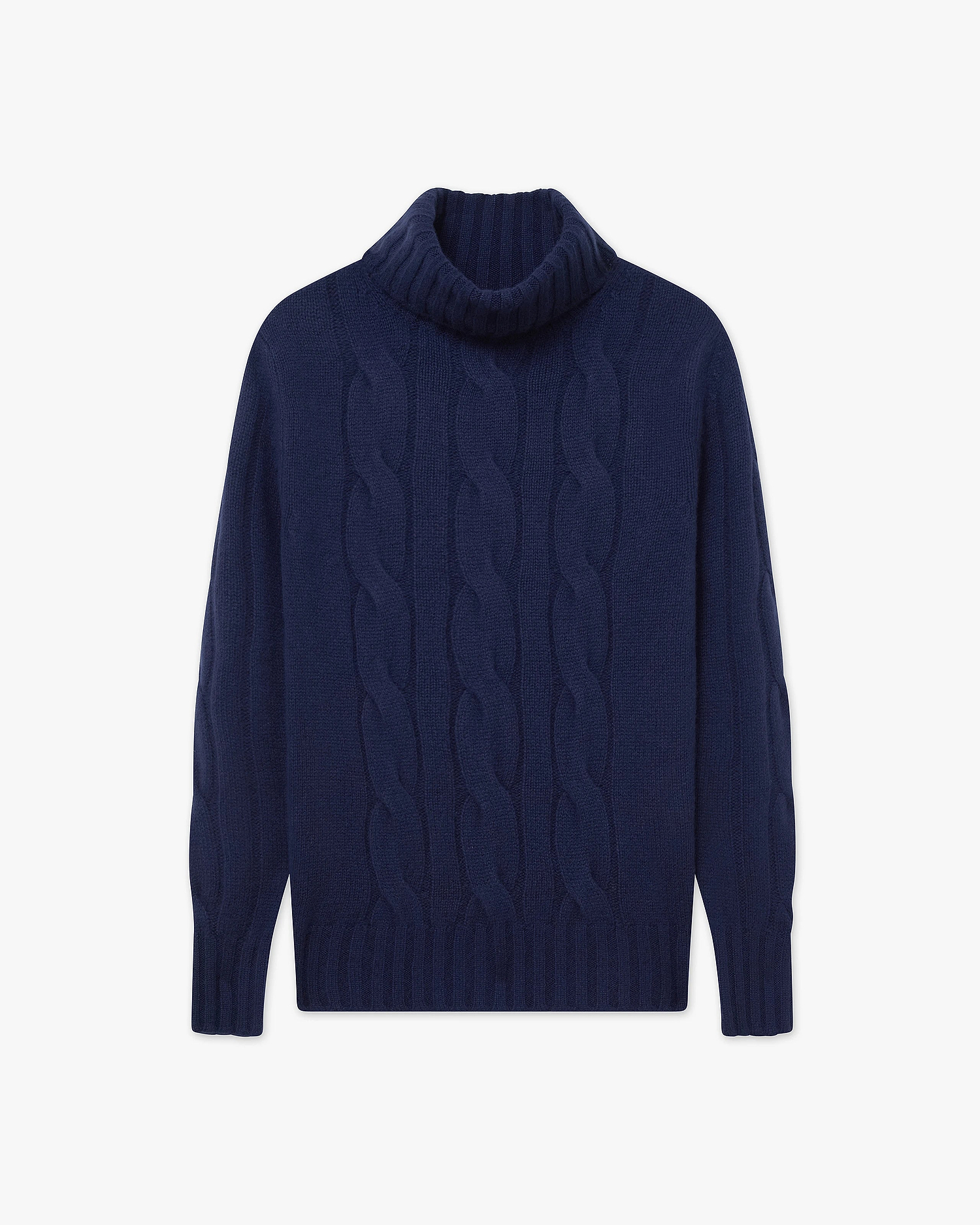 Celerina Rollkragenpullover Damen - Blau - Archiv
