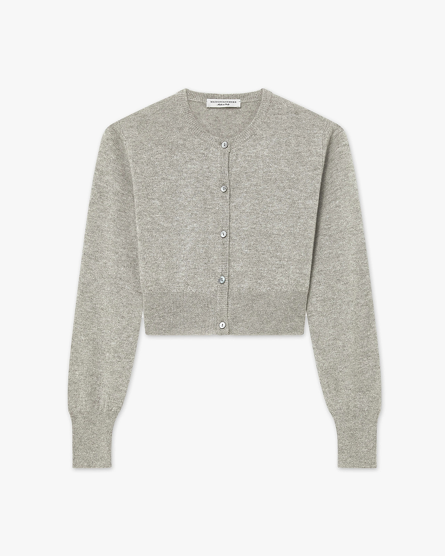 Ostuni Shrug Cardigan - Light Grey - Archive